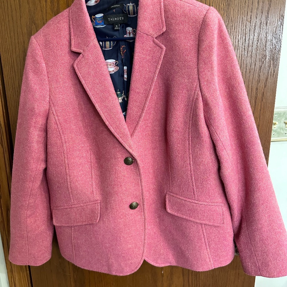 Talbots Aberdeen Knit Blazer